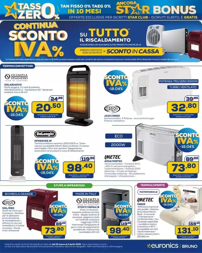 Star Bonus continua -100 euro da 20 marzo a 2 aprile di 2025 - Pagina del volantino 37