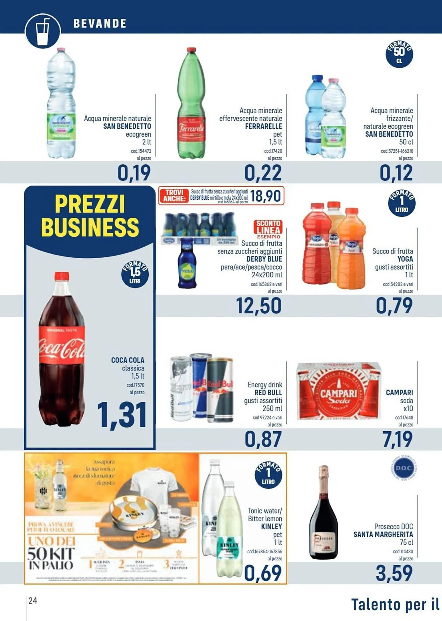 Volantino Talento Professional Store da 11 marzo a 24 marzo di 2024 - Pagina del volantino 24