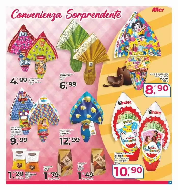 Convenienza sorprendente da 10 aprile a 23 aprile di 2025 - Pagina del volantino 11