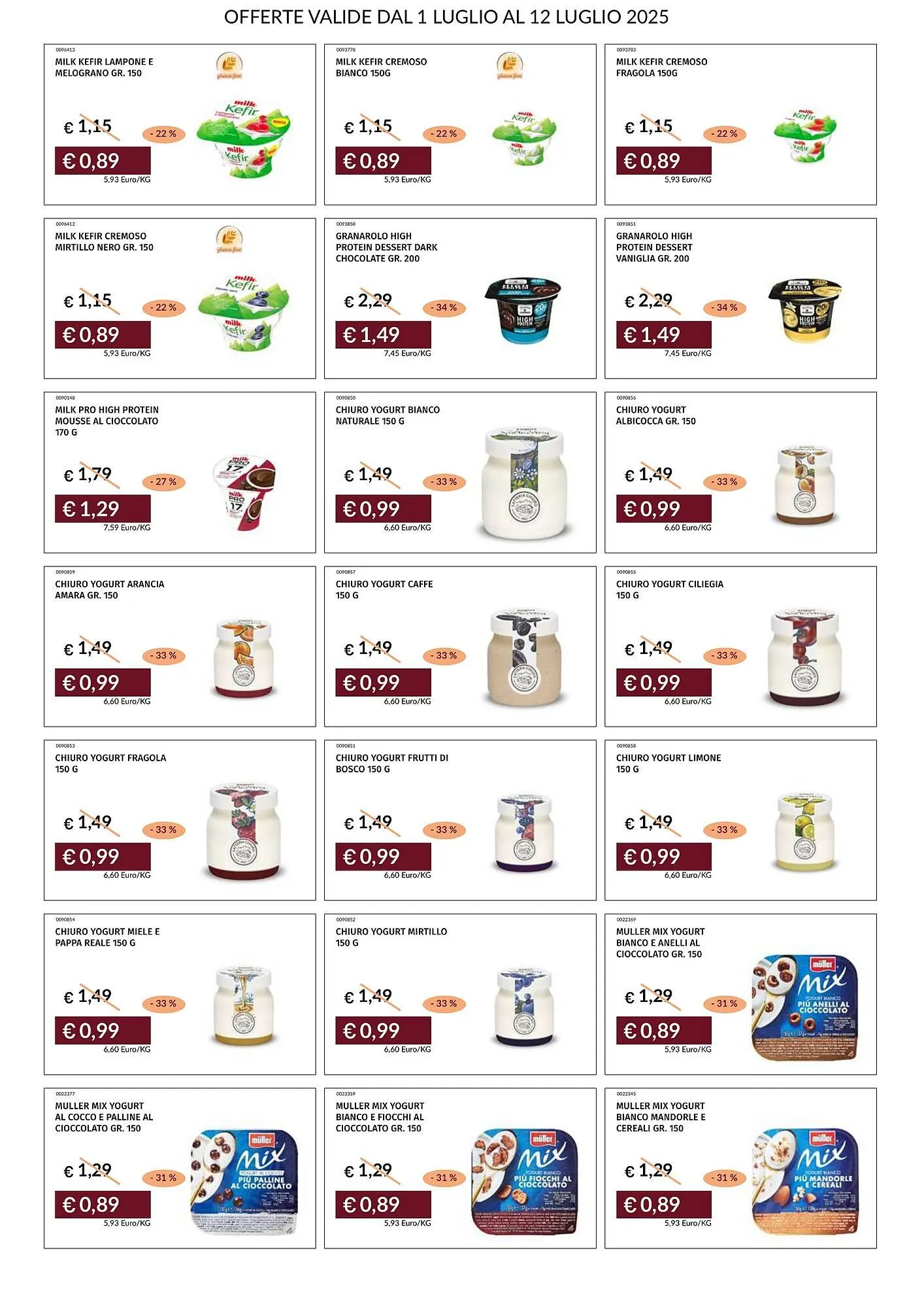 Volantino Prezzemolo e Vitale da 1 luglio a 12 luglio di 2025 - Pagina del volantino 7