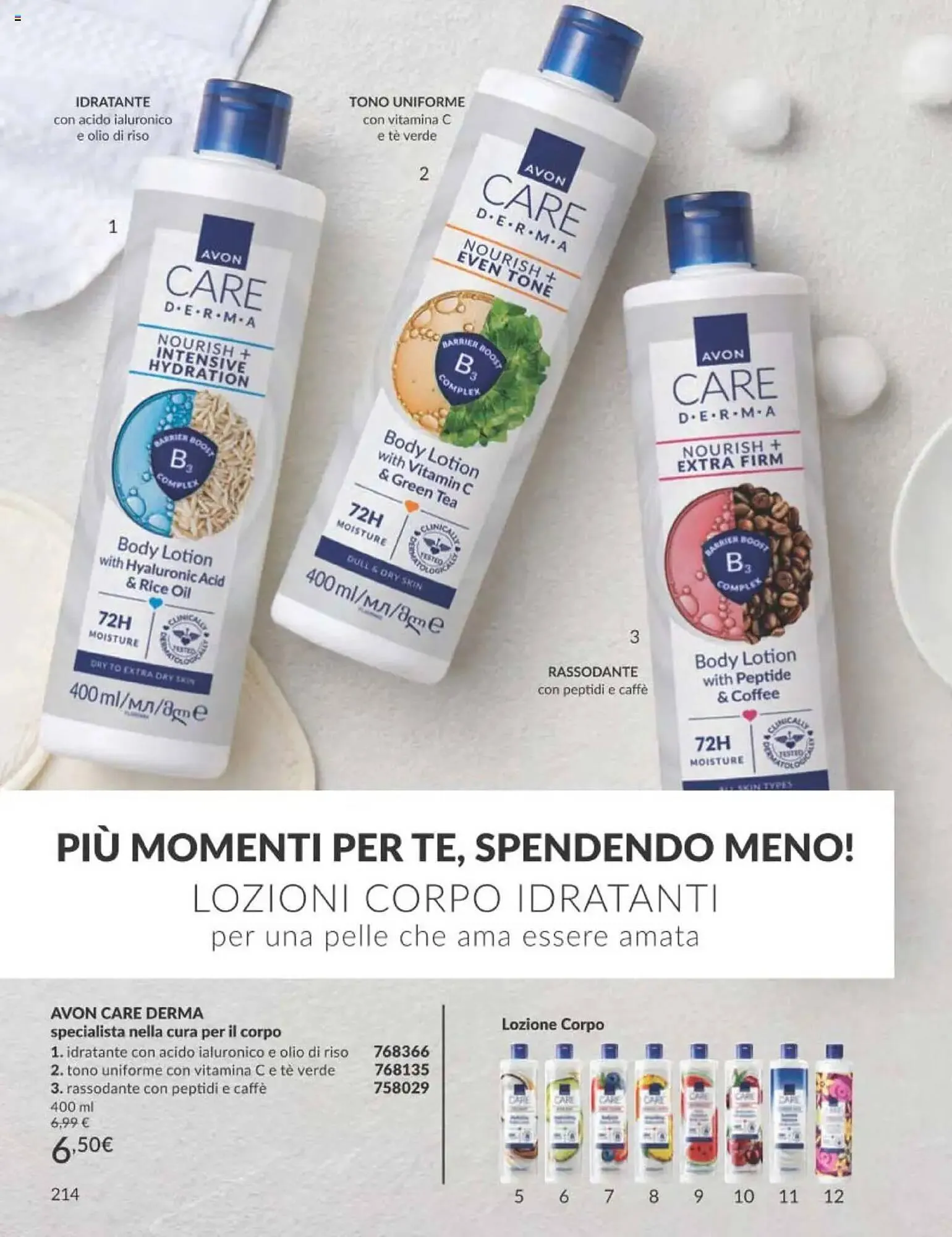 Catalogo Avon da 1 ottobre a 31 ottobre di 2025 - Pagina del volantino 214