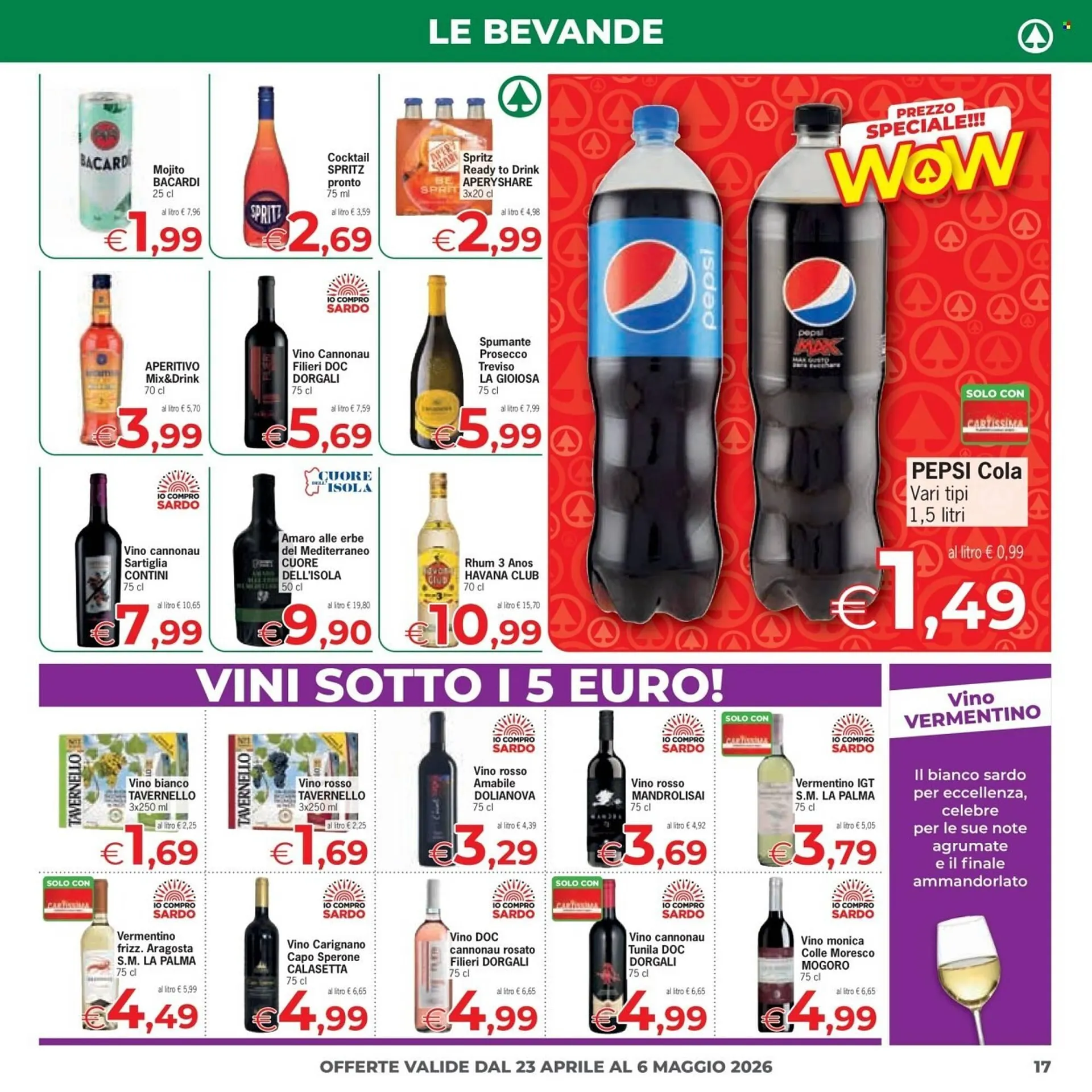 Volantino Despar da 23 aprile a 6 maggio di 2026 - Pagina del volantino 17