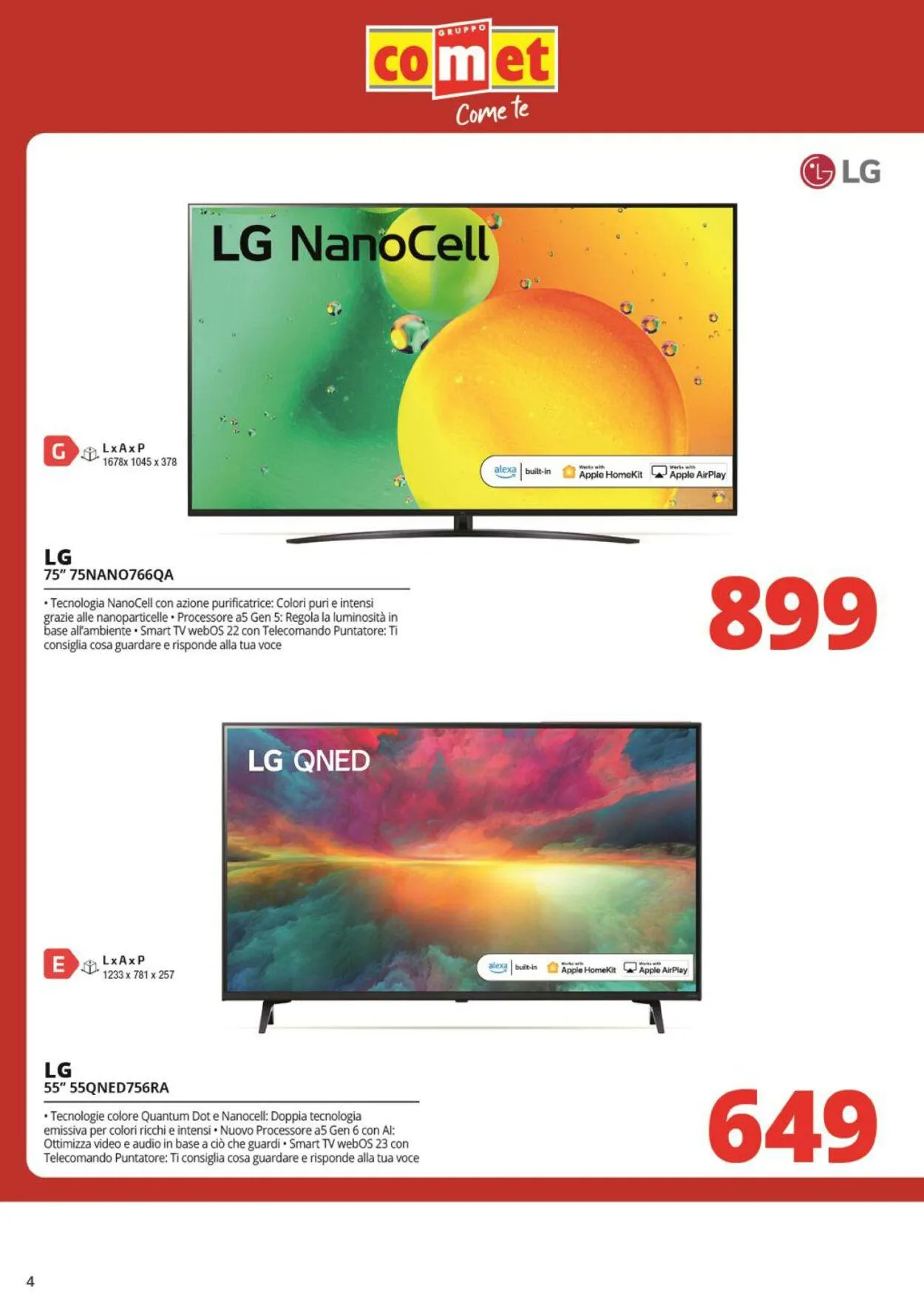 Comet Volantino attuale da 3 aprile a 17 aprile di 2024 - Pagina del volantino 4