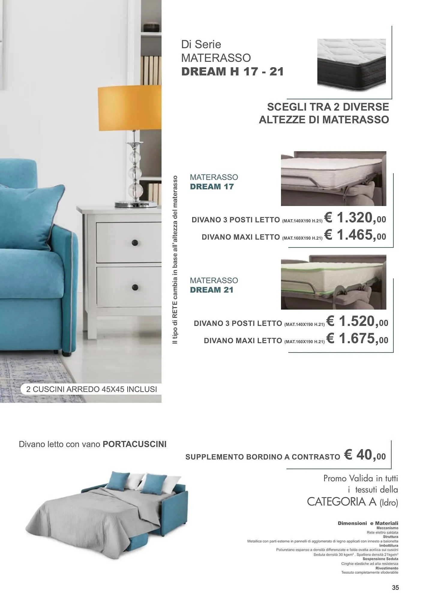 Volantino Outlet Divani da 15 ottobre a 31 dicembre di 2024 - Pagina del volantino 35