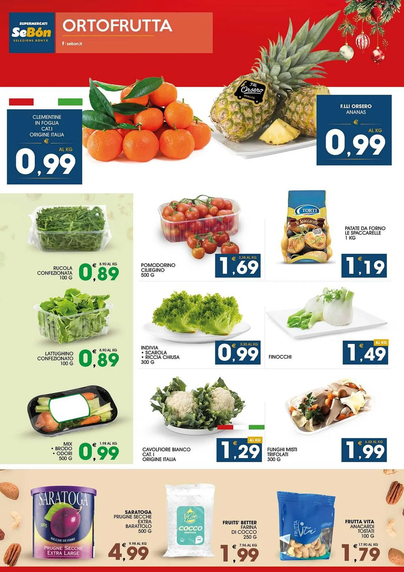 Volantino SeBón Supermercati da 15 dicembre a 26 dicembre di 2025 - Pagina del volantino 10