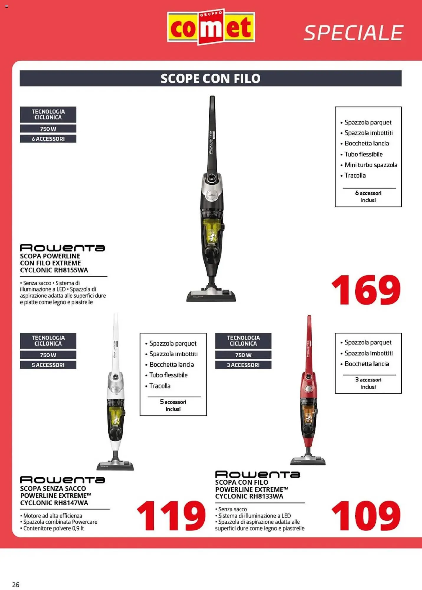 Volantino Comet da 20 marzo a 8 aprile di 2026 - Pagina del volantino 26