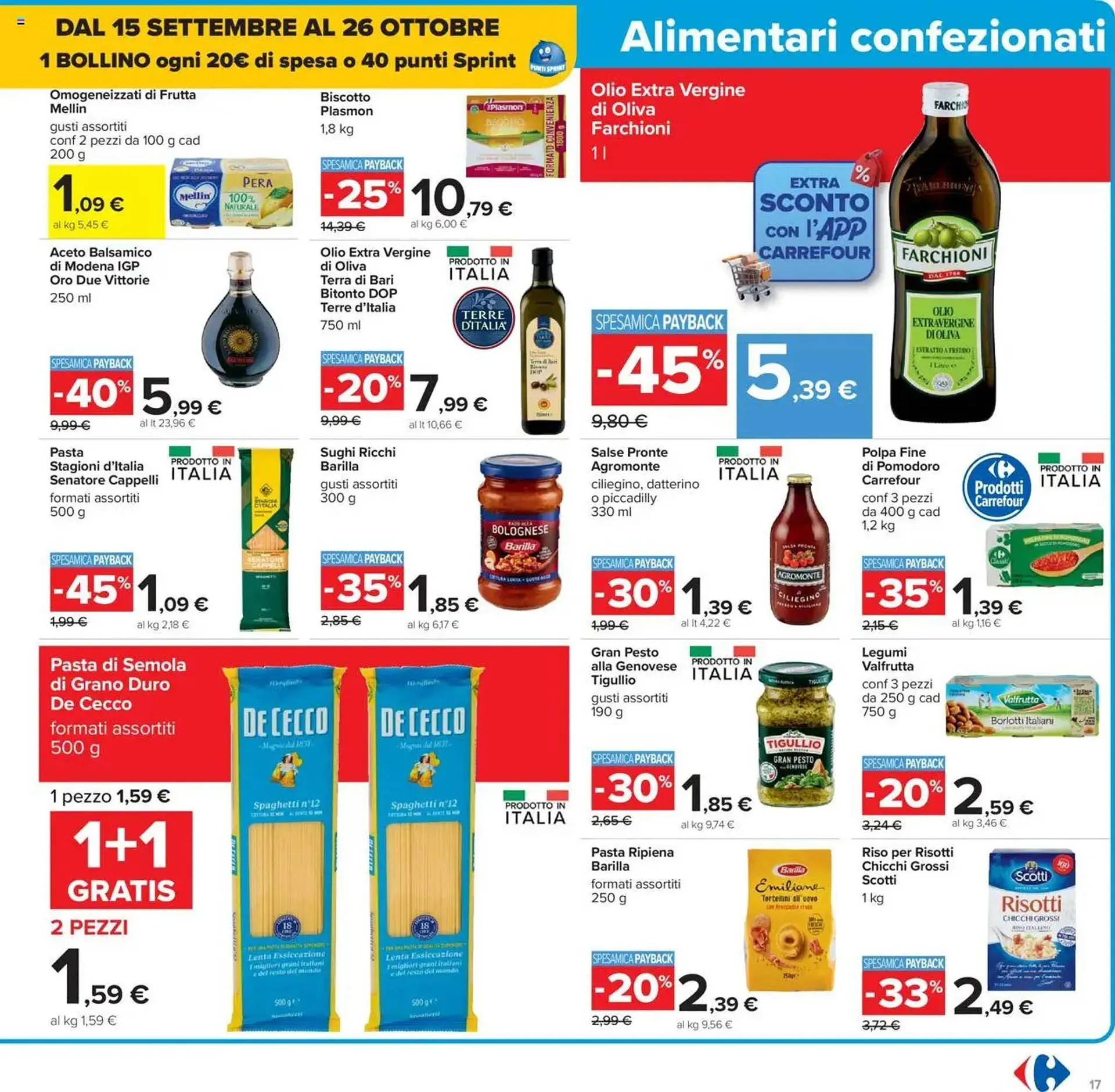 Volantino Carrefour Iper da 26 settembre a 9 ottobre di 2025 - Pagina del volantino 17