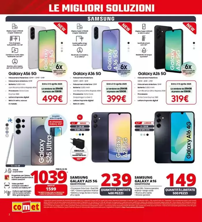 Offerte da Comet! da 20 marzo a 2 aprile di 2025 - Pagina del volantino 2