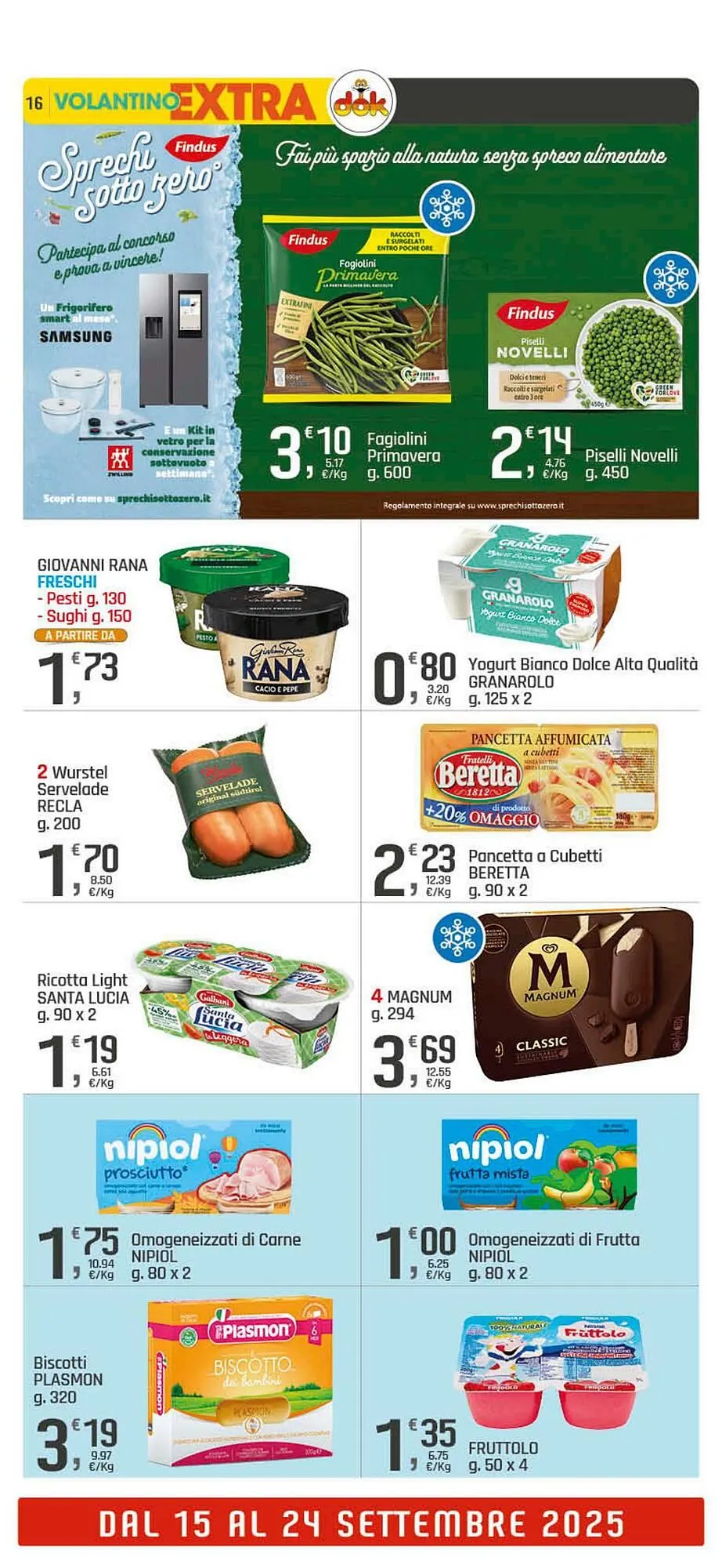 Volantino Supermercati Dok da 11 settembre a 24 settembre di 2025 - Pagina del volantino 16