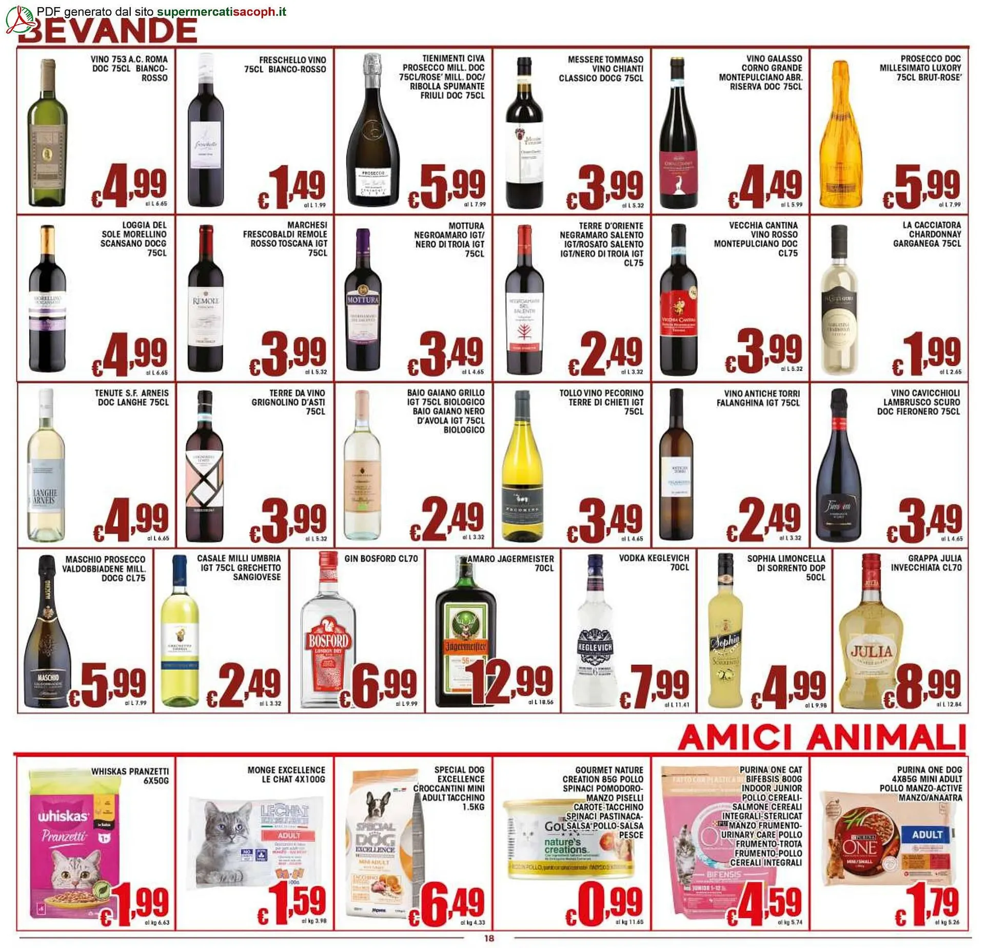 Volantino Sacoph da 25 febbraio a 4 marzo di 2026 - Pagina del volantino 18