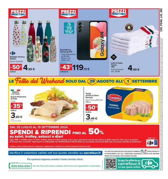 Sconti fino al 50% da 22 agosto a 5 settembre di 2024 - Pagina del volantino 20