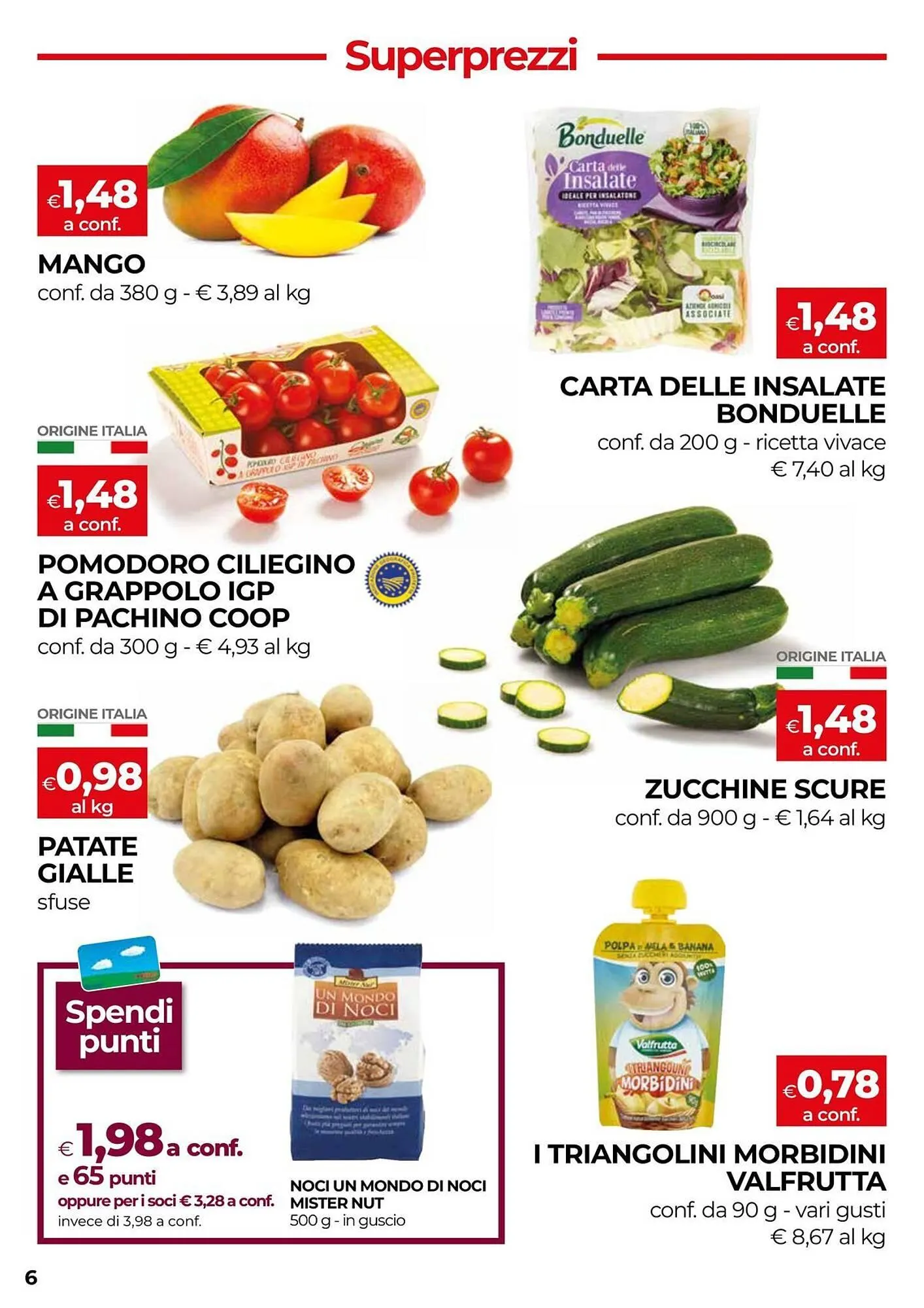 Volantino Unicoop da 2 ottobre a 15 ottobre di 2025 - Pagina del volantino 6