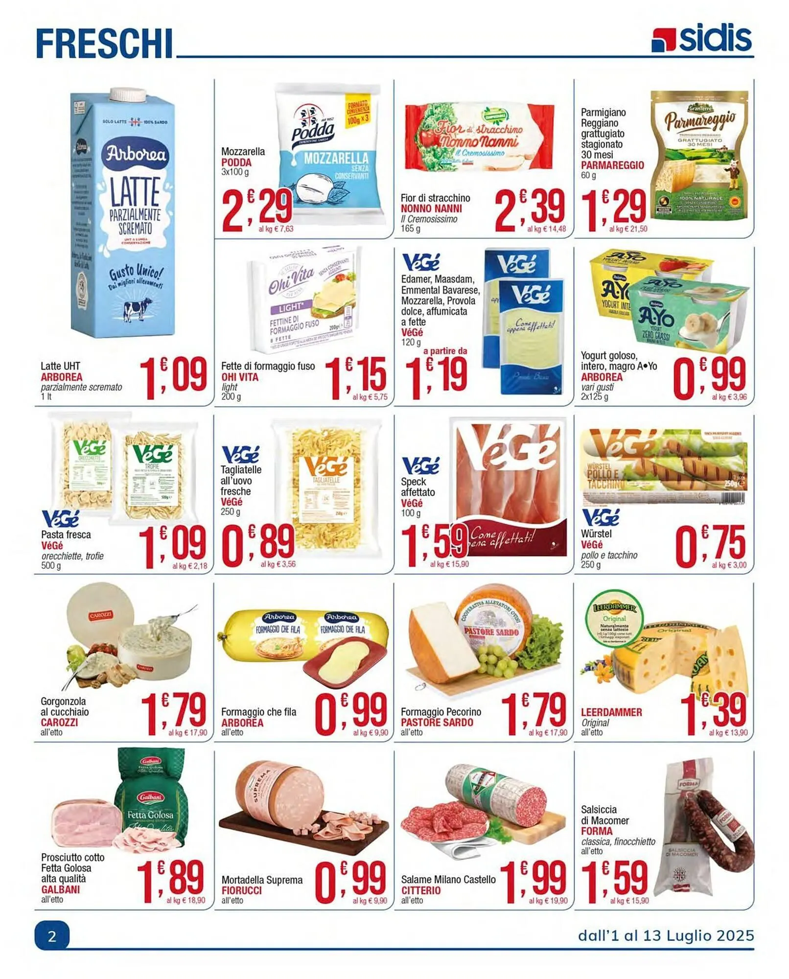 Volantino Sidis da 1 luglio a 13 luglio di 2025 - Pagina del volantino 2