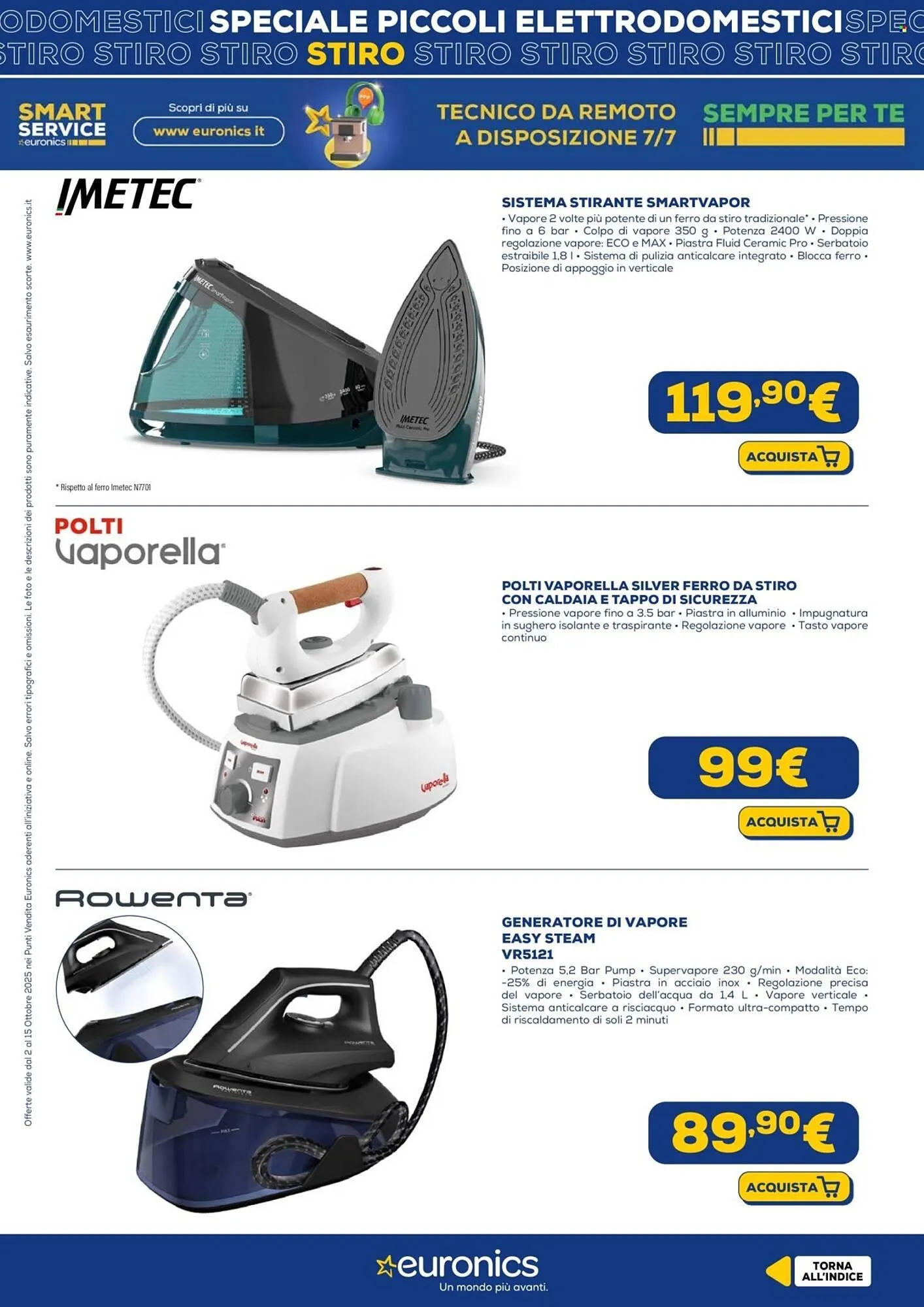 Volantino Euronics da 2 ottobre a 15 ottobre di 2025 - Pagina del volantino 11