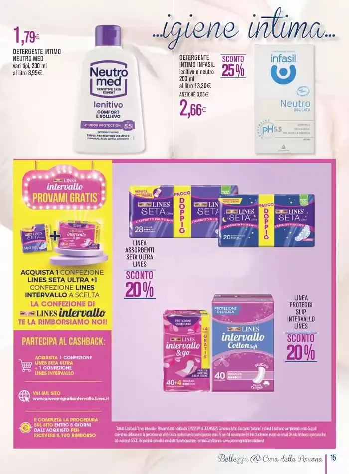 Bellezza& cura della persona da 27 marzo a 19 aprile di 2025 - Pagina del volantino 15