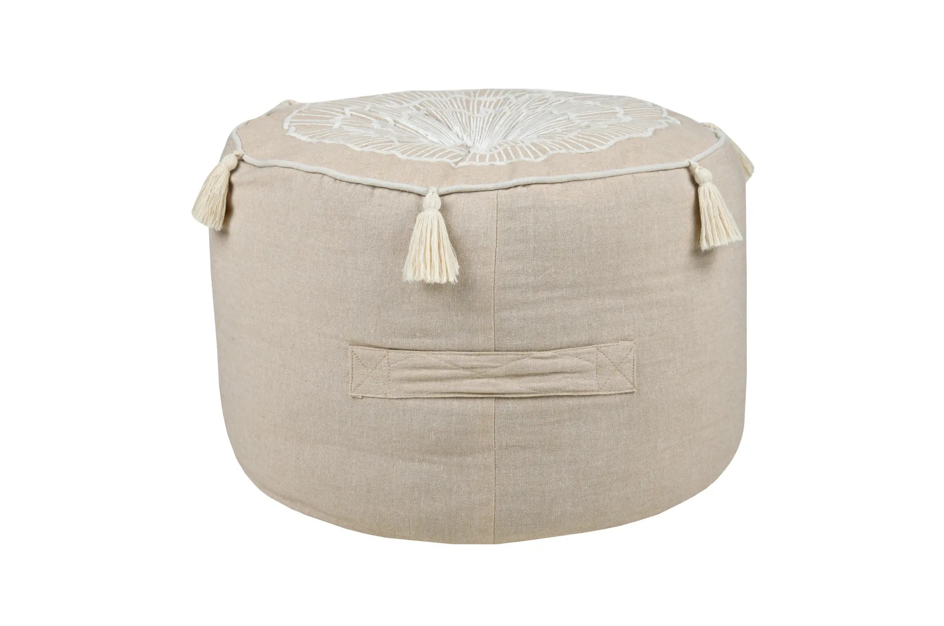 Pouf NOVA POUF ROND NATURAL naturel cm