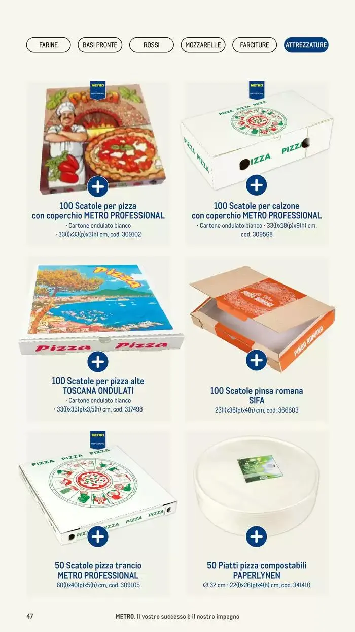 Catalogo Pizza And Gourmet 2025 da 9 maggio a 8 maggio di 2026 - Pagina del volantino 47