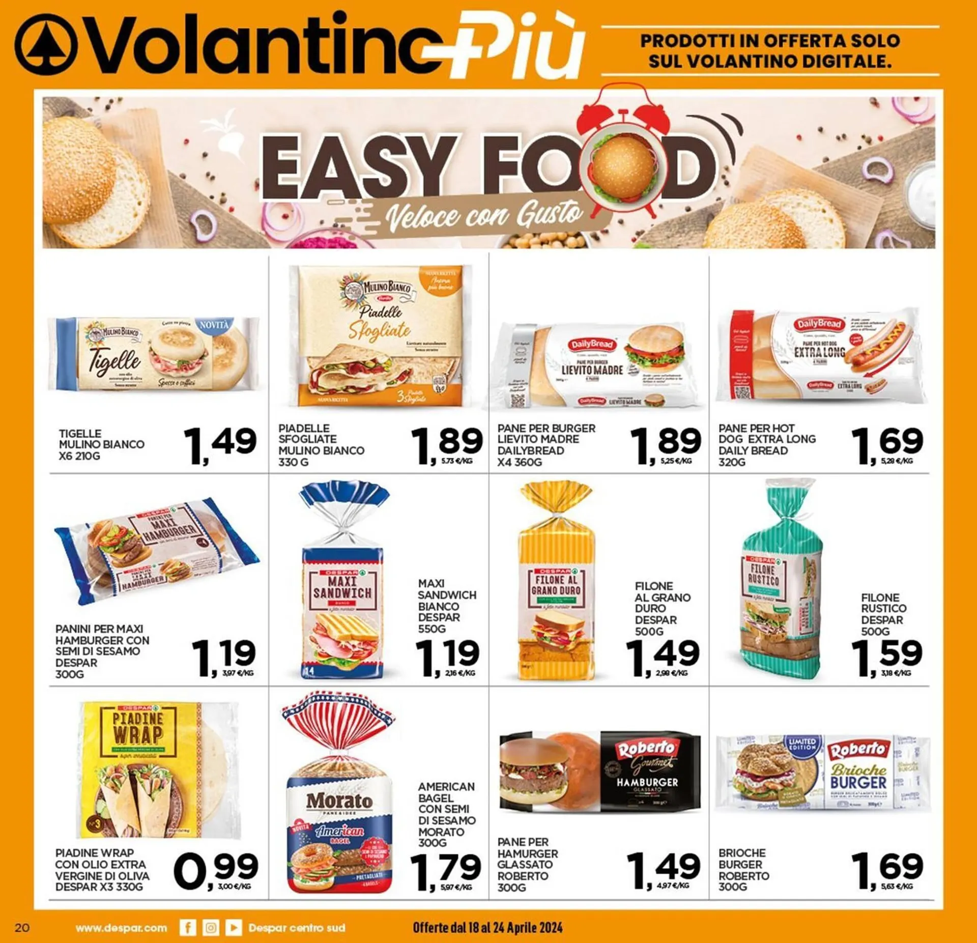 Volantino Interspar da 18 aprile a 24 aprile di 2024 - Pagina del volantino 20