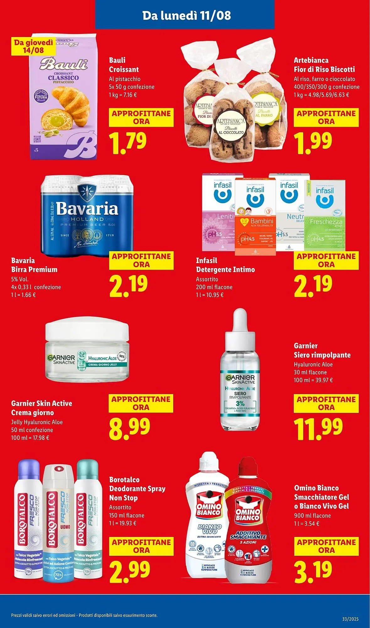 Volantino Lidl da 11 agosto a 17 agosto di 2025 - Pagina del volantino 17