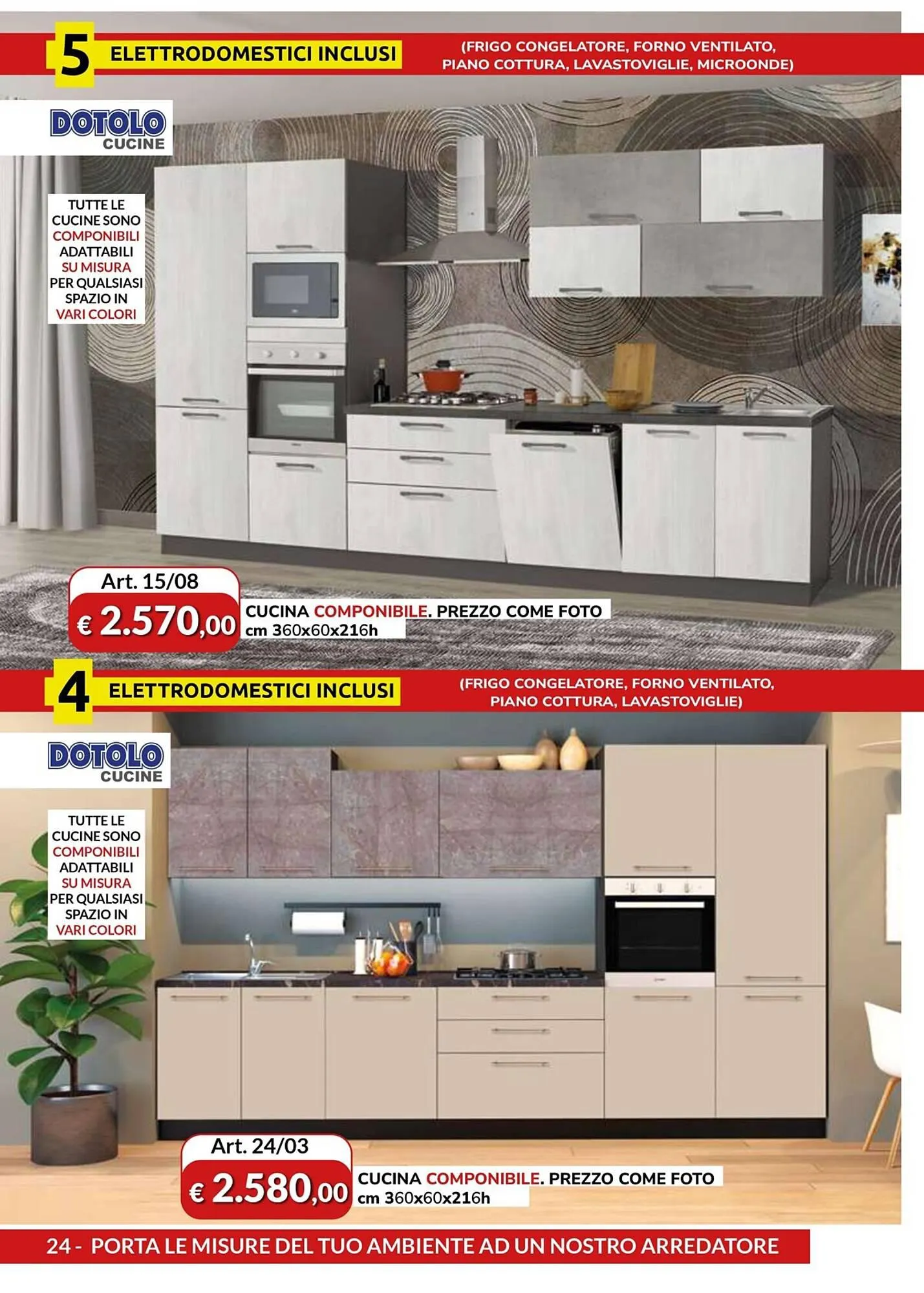 Volantino Dotolo Mobili da 12 luglio a 31 dicembre di 2024 - Pagina del volantino 24