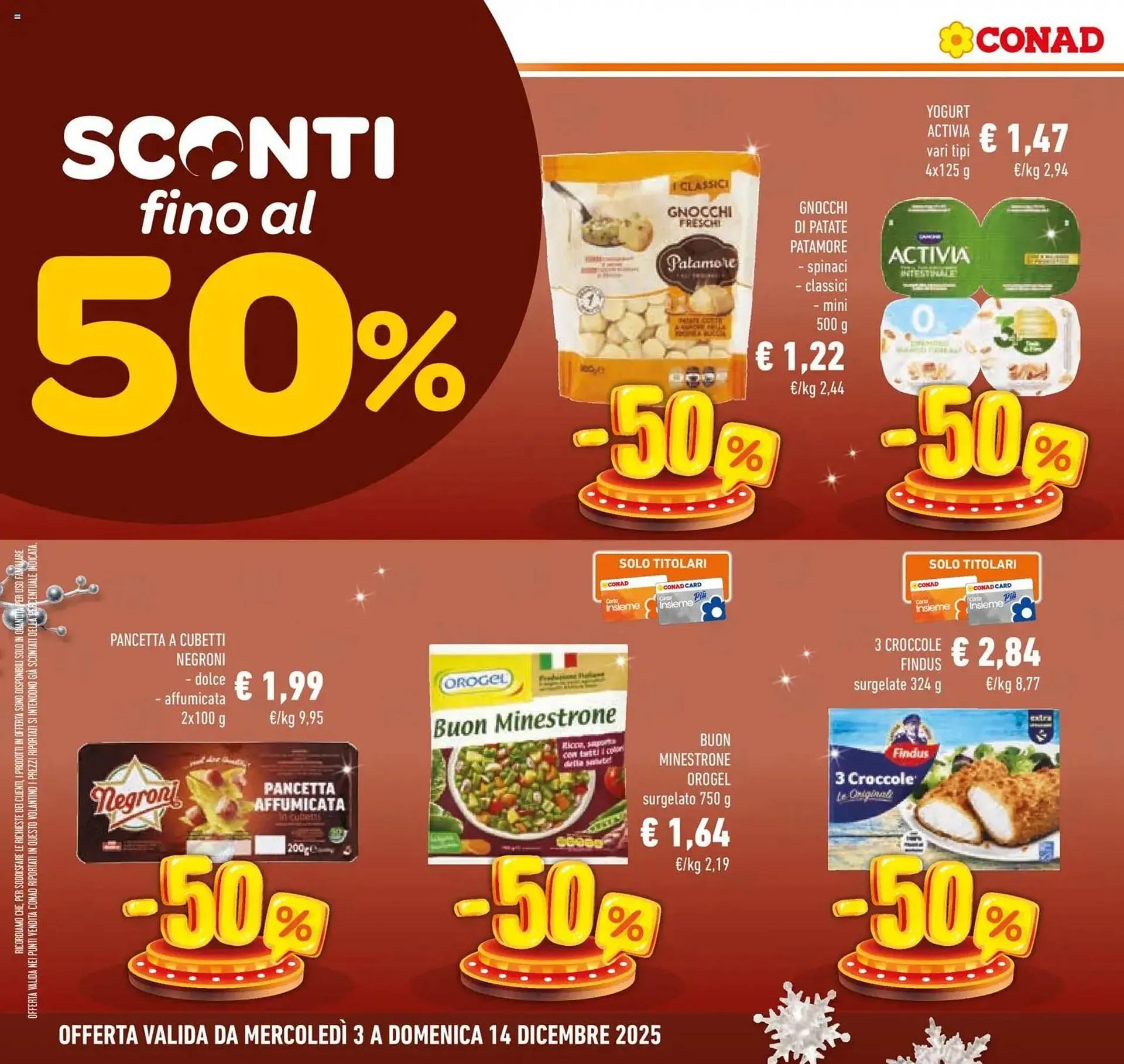 Volantino Conad da 3 dicembre a 14 dicembre di 2025 - Pagina del volantino 4