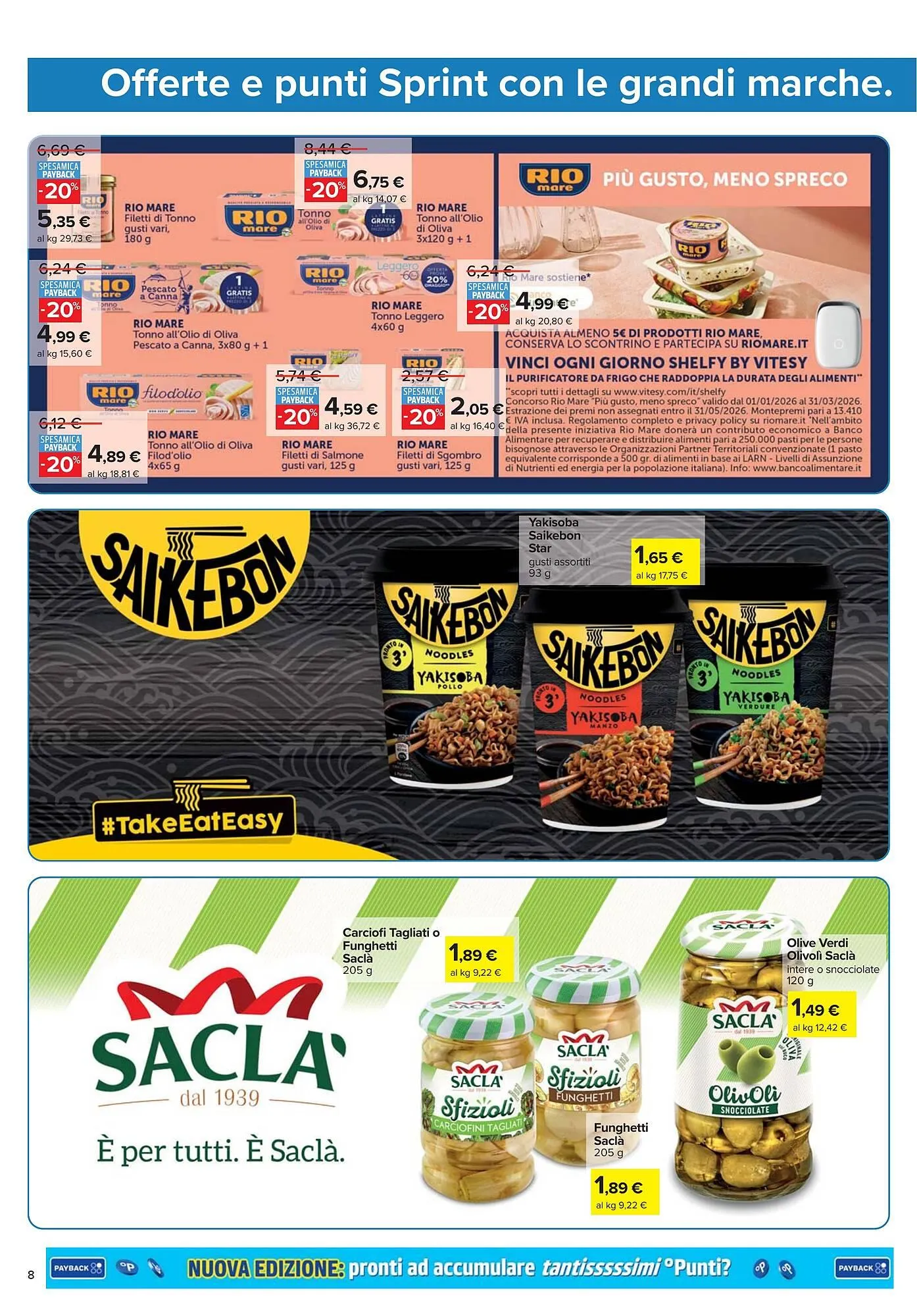 Volantino Carrefour da 2 gennaio a 14 gennaio di 2026 - Pagina del volantino 8