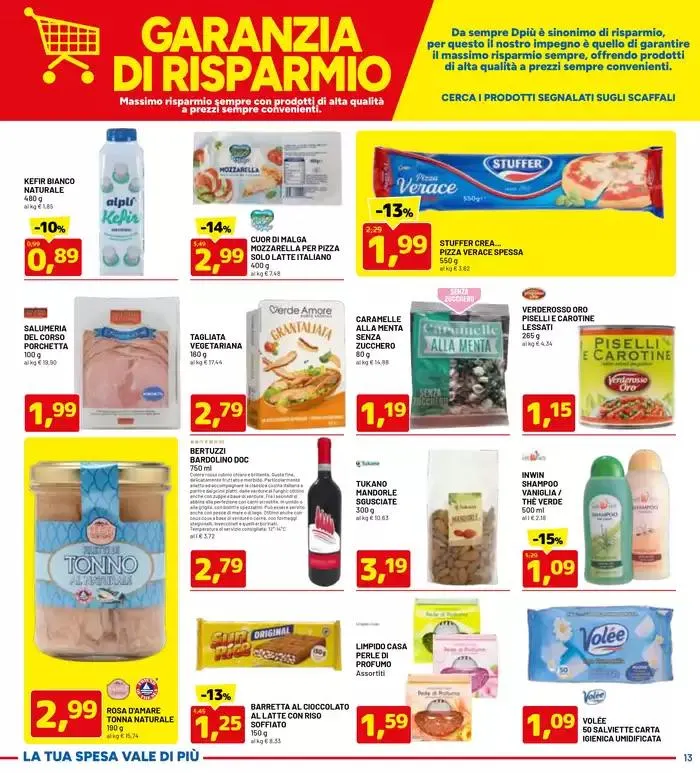 Tanti prodotti a 0,99 da 6 marzo a 16 marzo di 2025 - Pagina del volantino 13