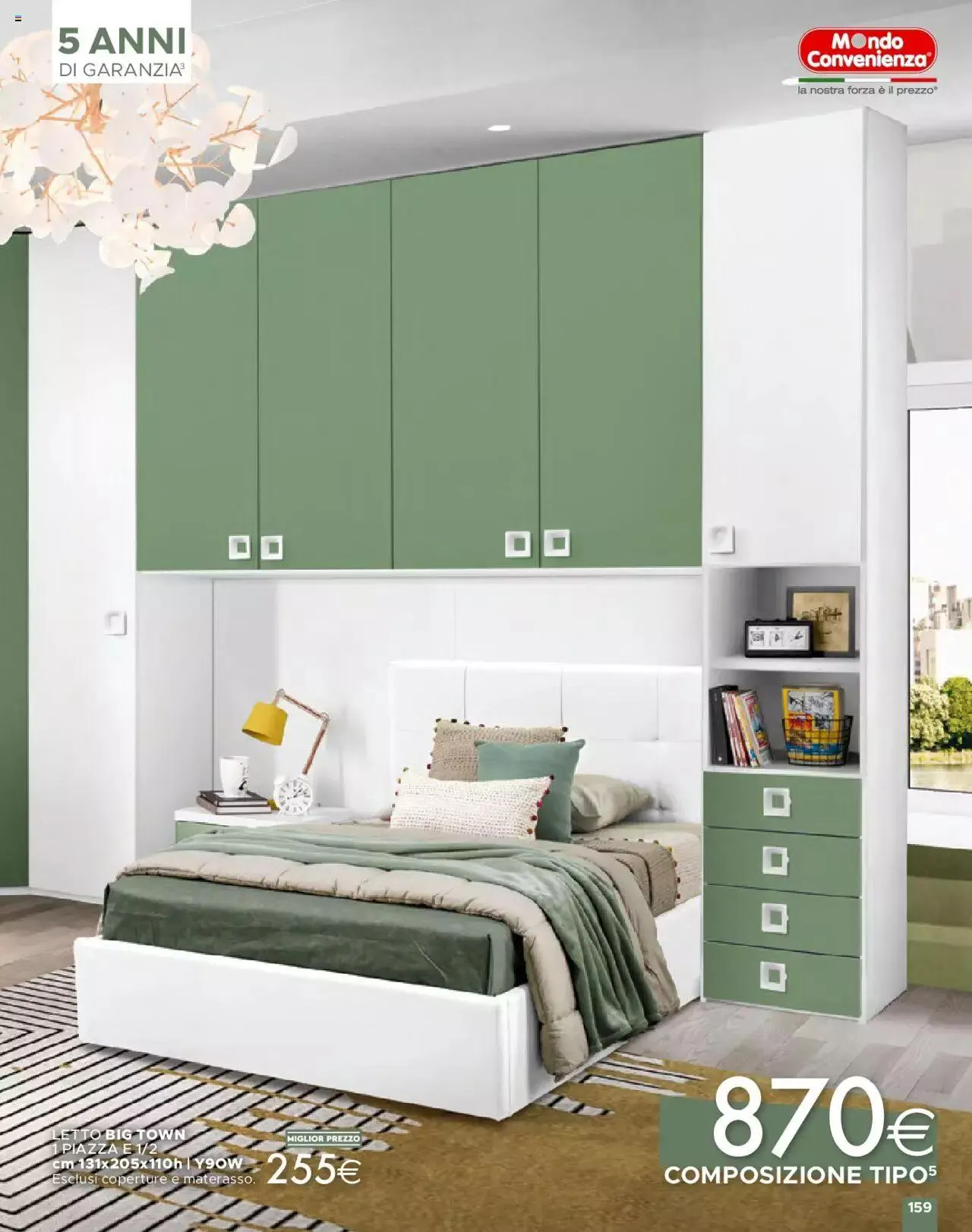 Volantino Mondo Convenienza da 1 ottobre a 31 dicembre di 2023 - Pagina del volantino 161