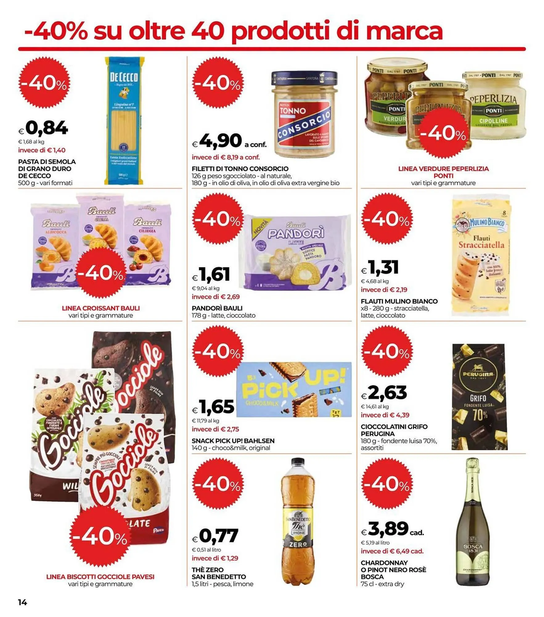 Volantino Unicoop da 12 marzo a 25 marzo di 2026 - Pagina del volantino 14