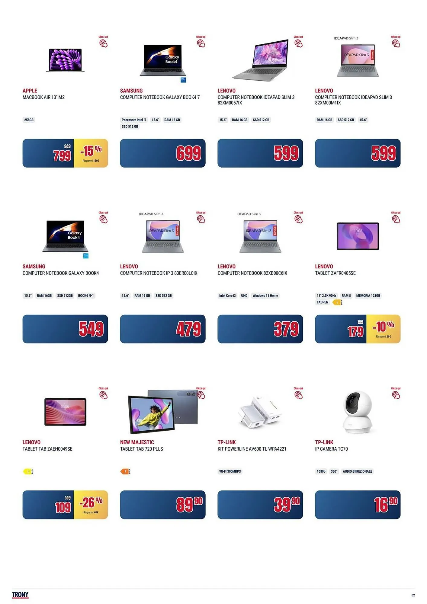 Volantino Trony da 17 ottobre a 29 ottobre di 2025 - Pagina del volantino 2