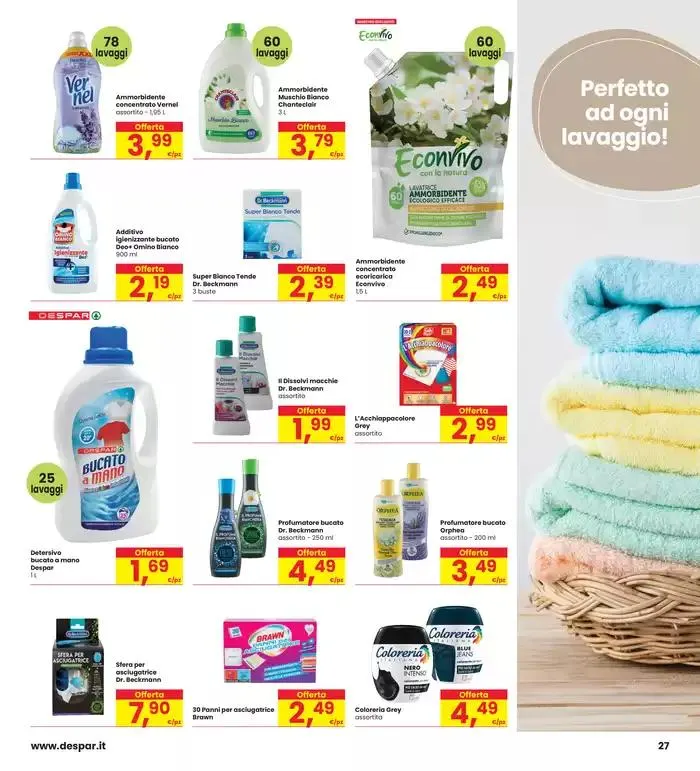 Sconti fino al 50% da 24 marzo a 6 aprile di 2025 - Pagina del volantino 27