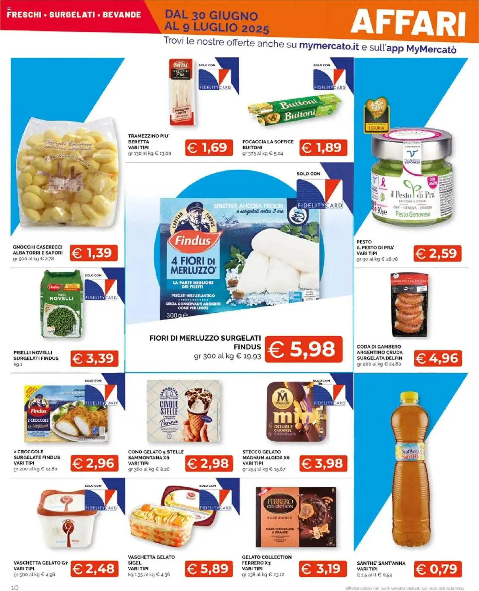 Volantino Mercatò Extra da 30 giugno a 9 luglio di 2025 - Pagina del volantino 10