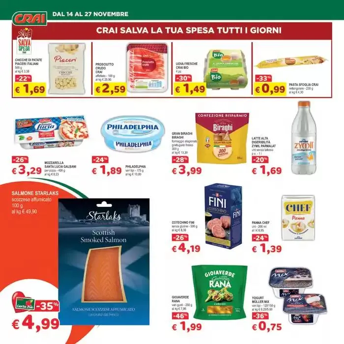 Spesa fantastica da 14 novembre a 27 novembre di 2024 - Pagina del volantino 8