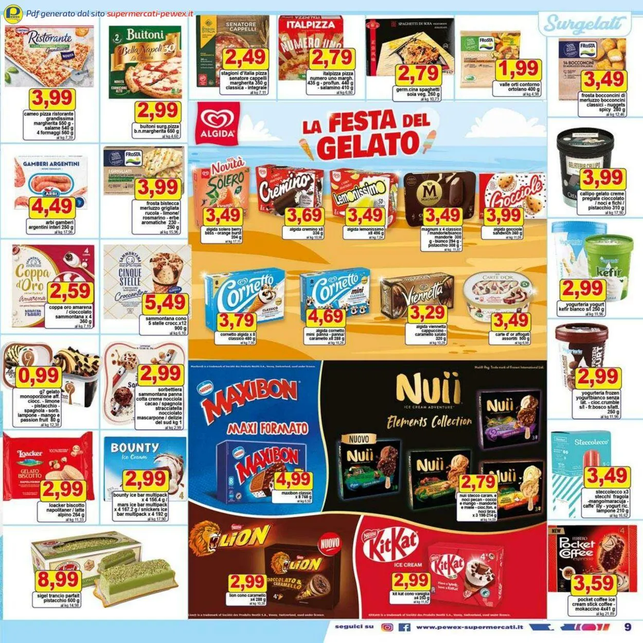 Pewex Volantino attuale da 22 luglio a 5 agosto di 2025 - Pagina del volantino 9