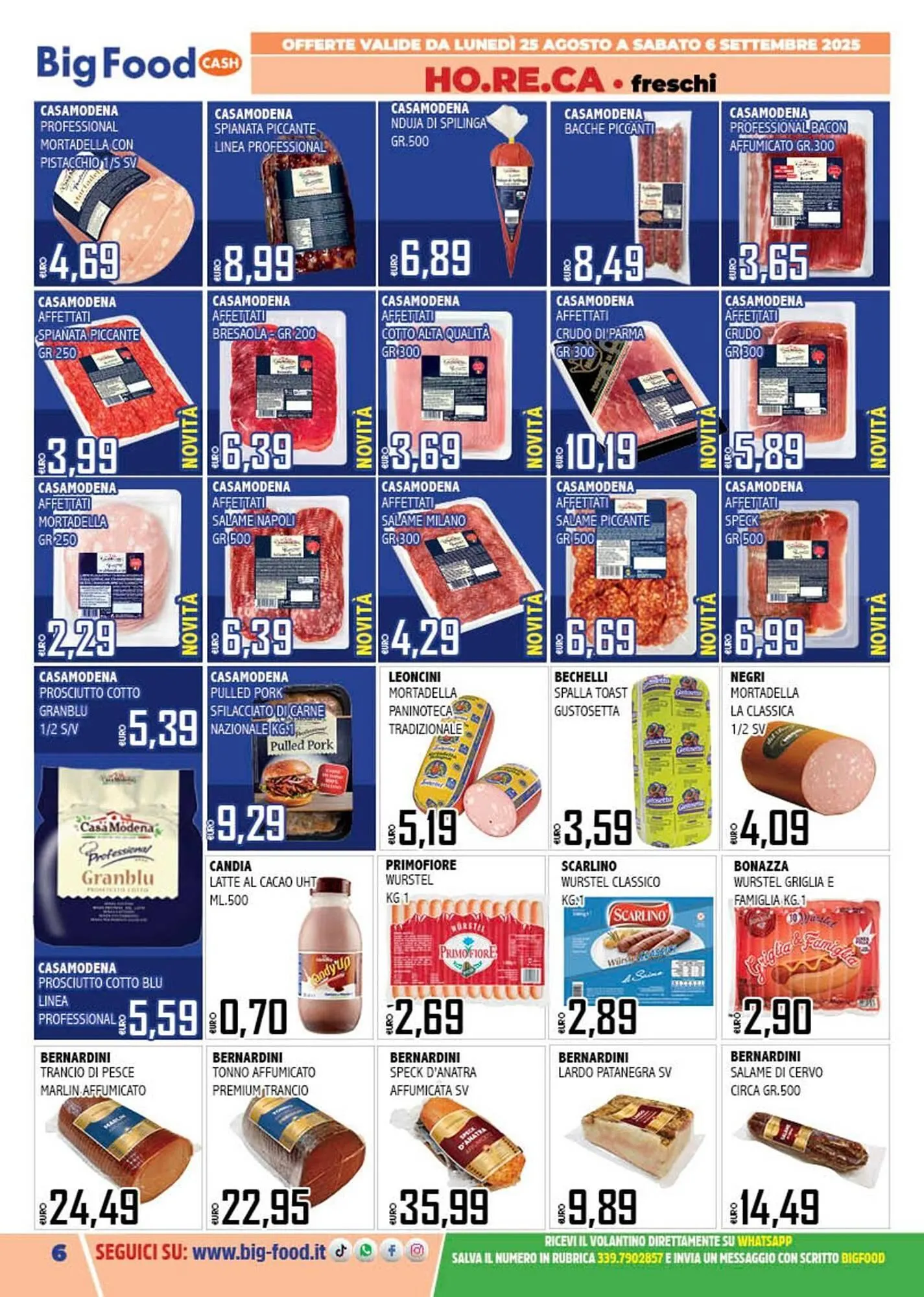 Volantino Big Food da 25 agosto a 6 settembre di 2025 - Pagina del volantino 6