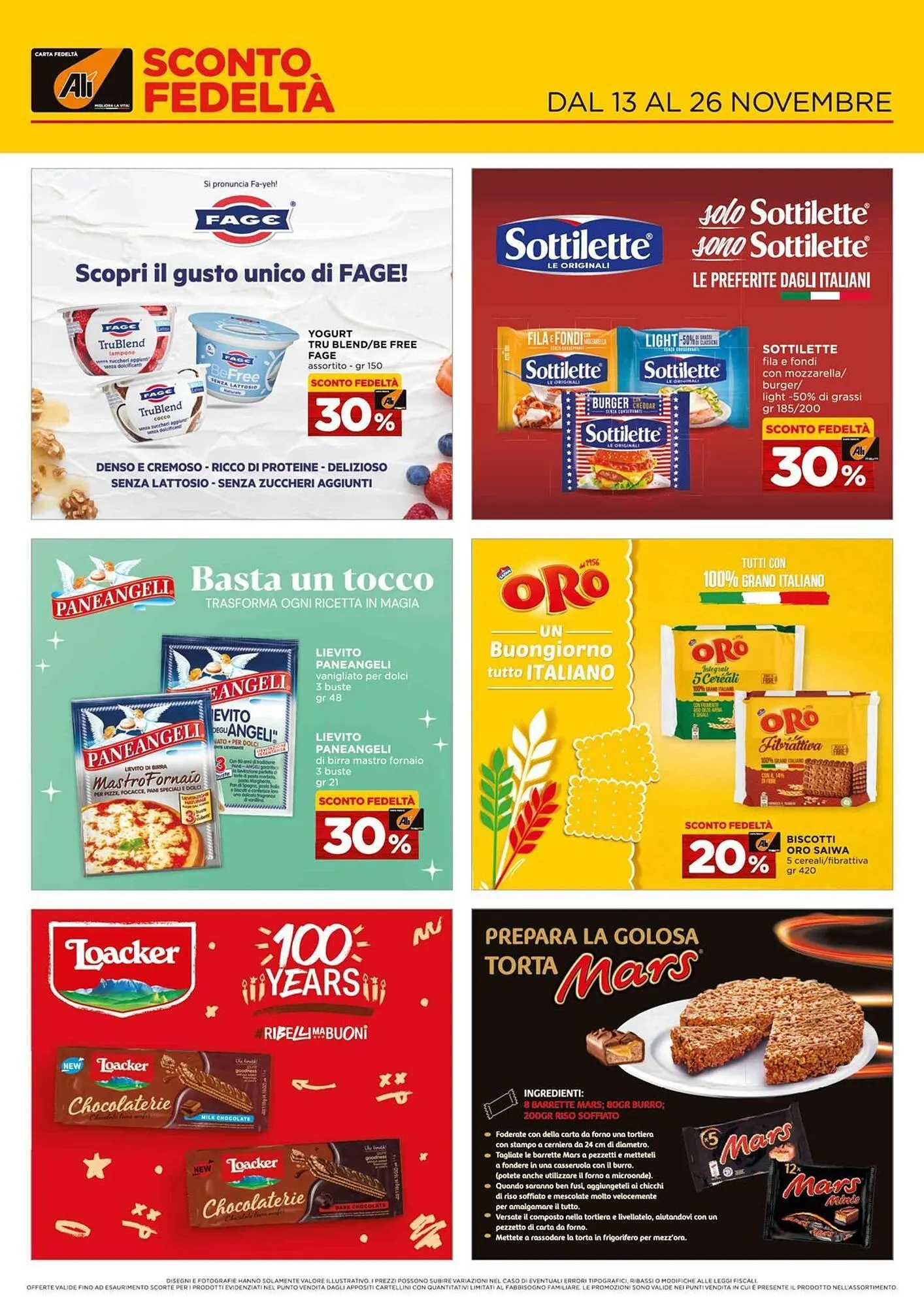 Volantino Alì Supermercati da 13 novembre a 26 novembre di 2025 - Pagina del volantino 1