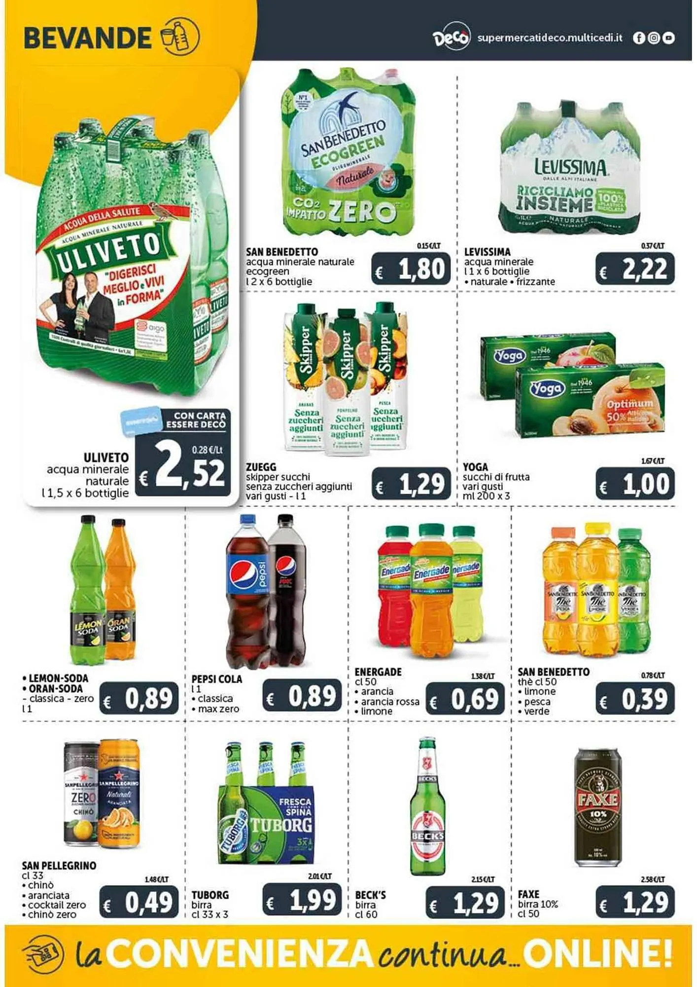 Volantino Deco Supermercati da 19 gennaio a 29 gennaio di 2024 - Pagina del volantino 14