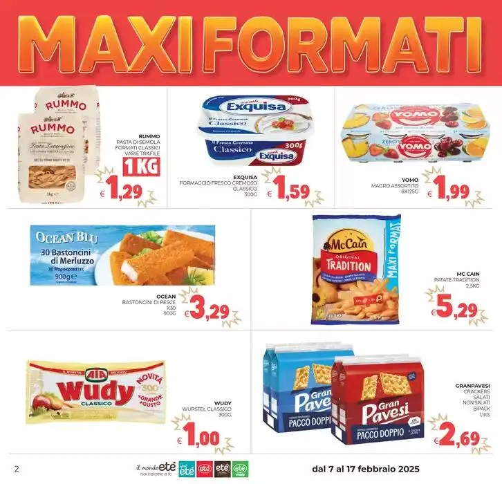 Maxi formati da 7 febbraio a 17 febbraio di 2025 - Pagina del volantino 2