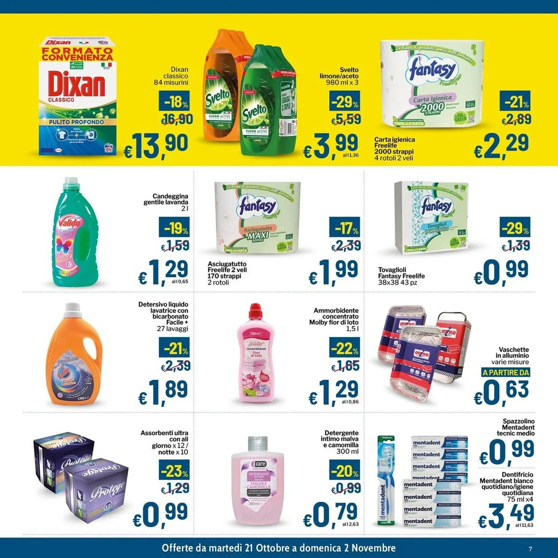 Volantino Qui Discount da 21 ottobre a 2 novembre di 2025 - Pagina del volantino 8