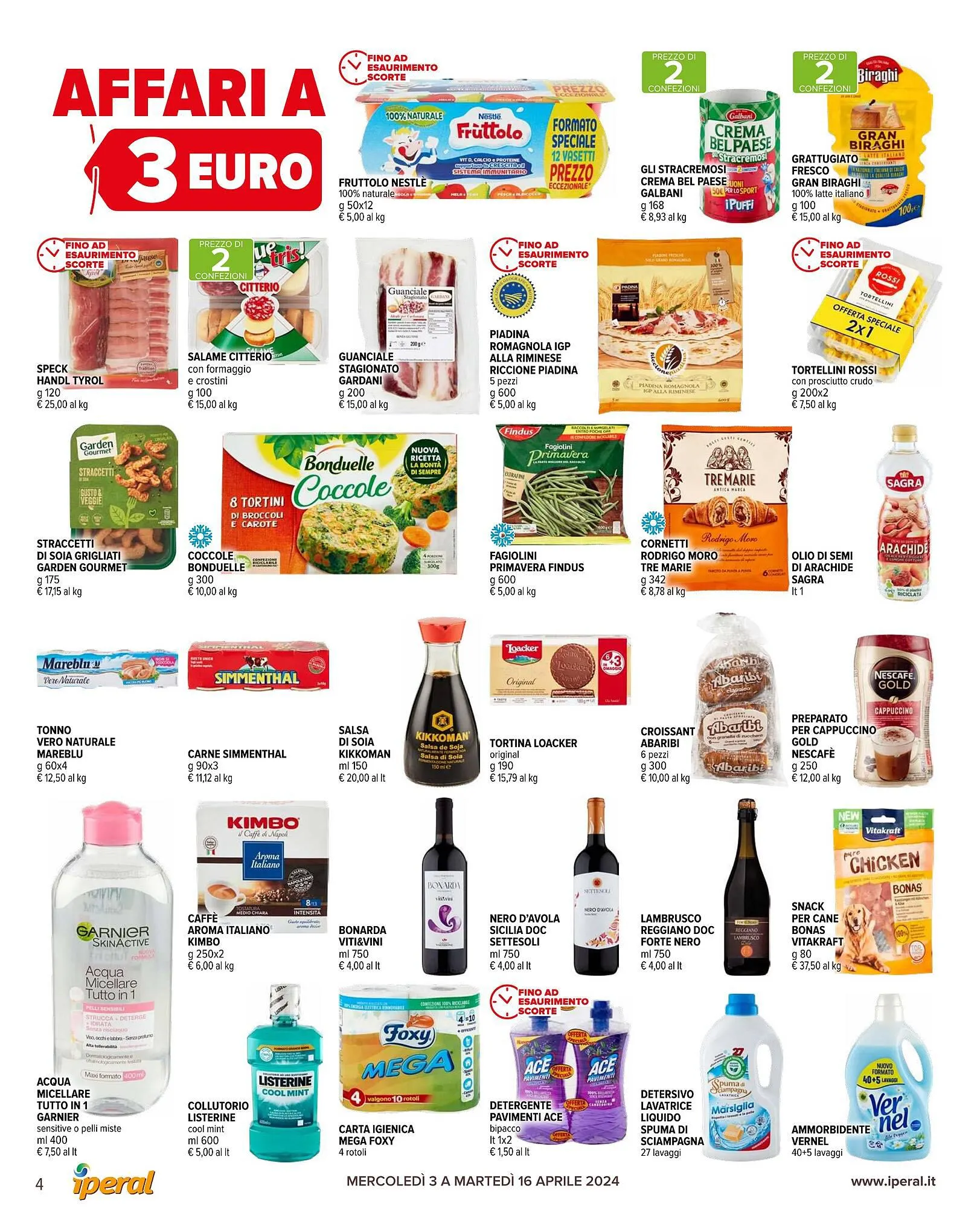 Volantino Iperal da 3 aprile a 16 aprile di 2024 - Pagina del volantino 4