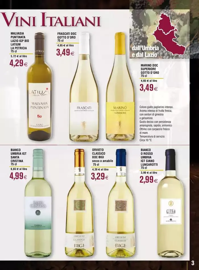Selezione di vini italiani da 23 aprile a 21 maggio di 2025 - Pagina del volantino 3