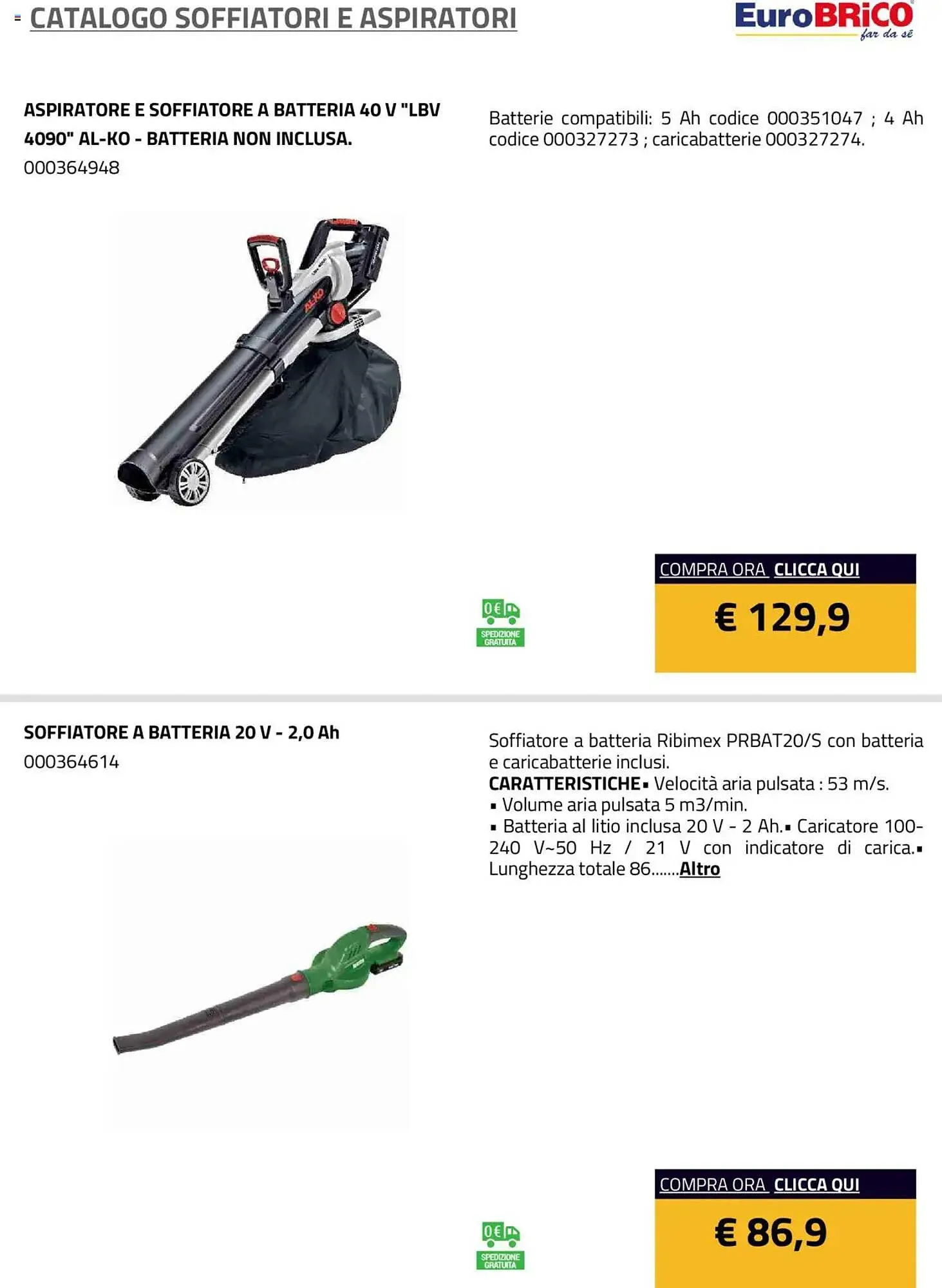 Volantino Eurobrico da 23 luglio a 31 dicembre di 2025 - Pagina del volantino 9