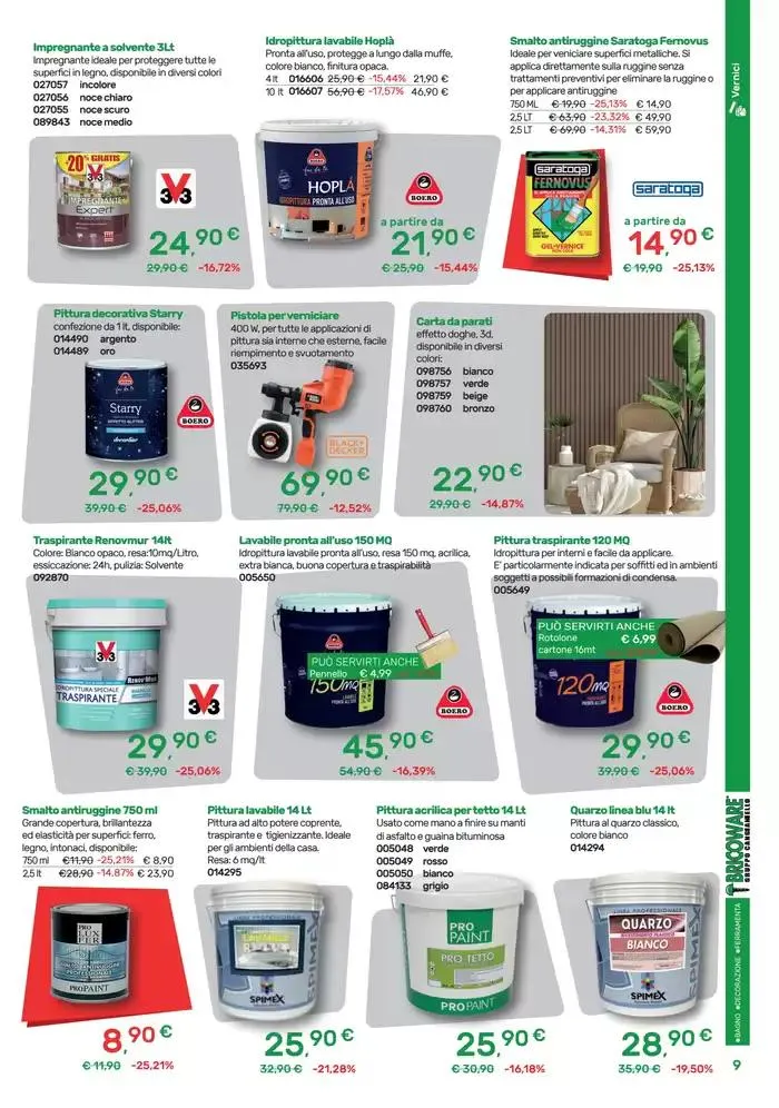 E primavera! Da noi sbocciano le idee per il tuo giardino da 13 marzo a 13 aprile di 2025 - Pagina del volantino 9