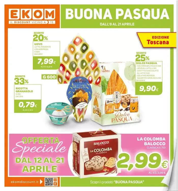 Buona Pasqua da 8 aprile a 21 aprile di 2025 - Pagina del volantino 1