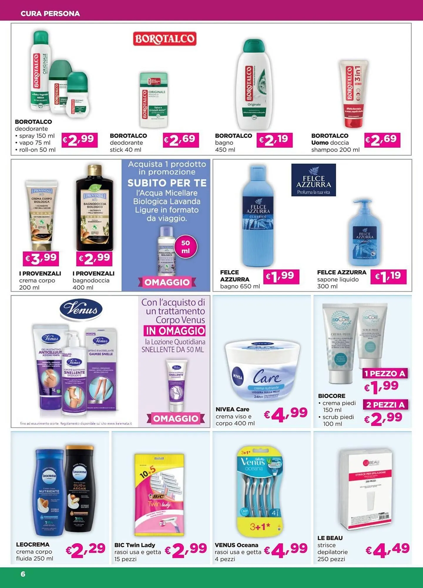 Volantino La Saponeria da 22 maggio a 10 giugno di 2025 - Pagina del volantino 6