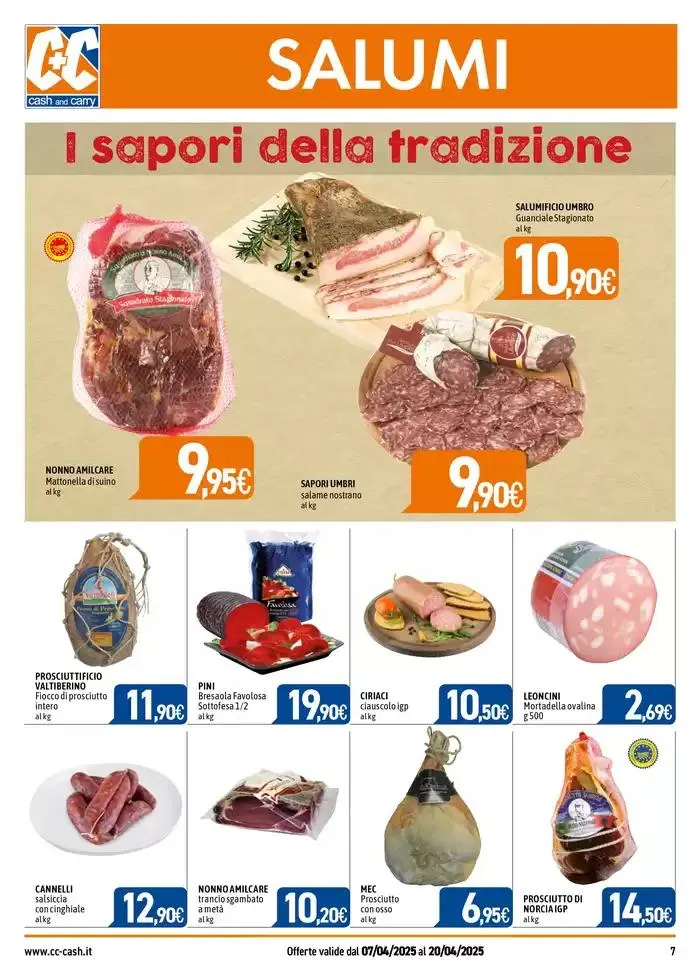 AFFARI SPECIALI da 8 aprile a 20 aprile di 2025 - Pagina del volantino 7