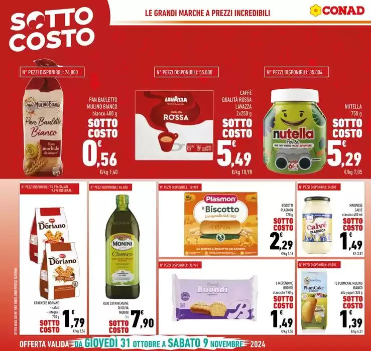 Sotto costo da 31 ottobre a 12 novembre di 2024 - Pagina del volantino 4