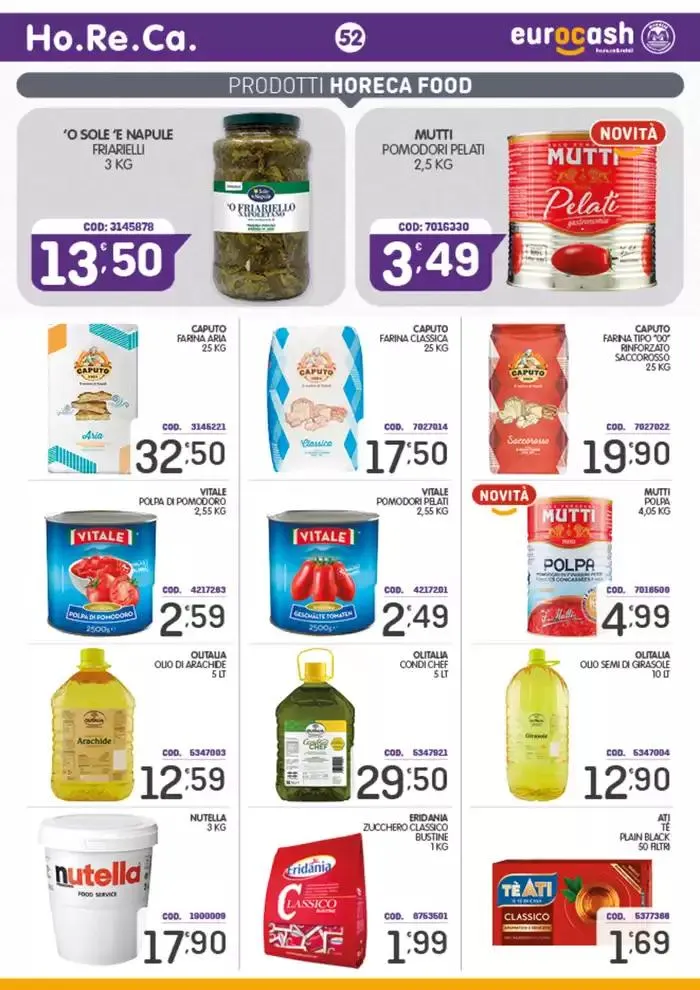 Offerte Eurocash da 18 novembre a 8 dicembre di 2024 - Pagina del volantino 52