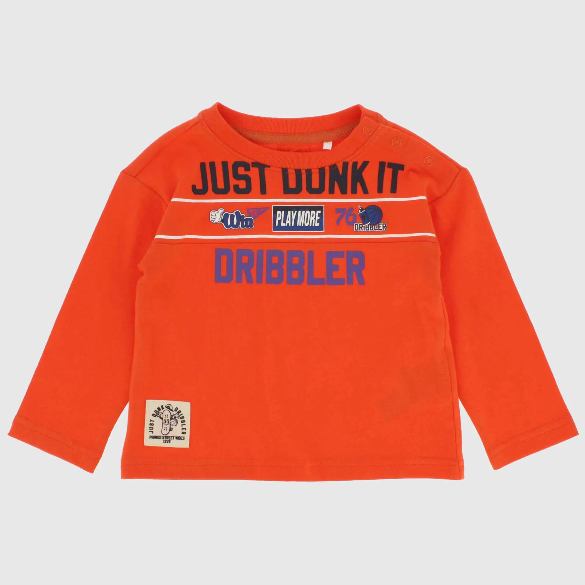 Maglietta in jersey da bambino, arancio