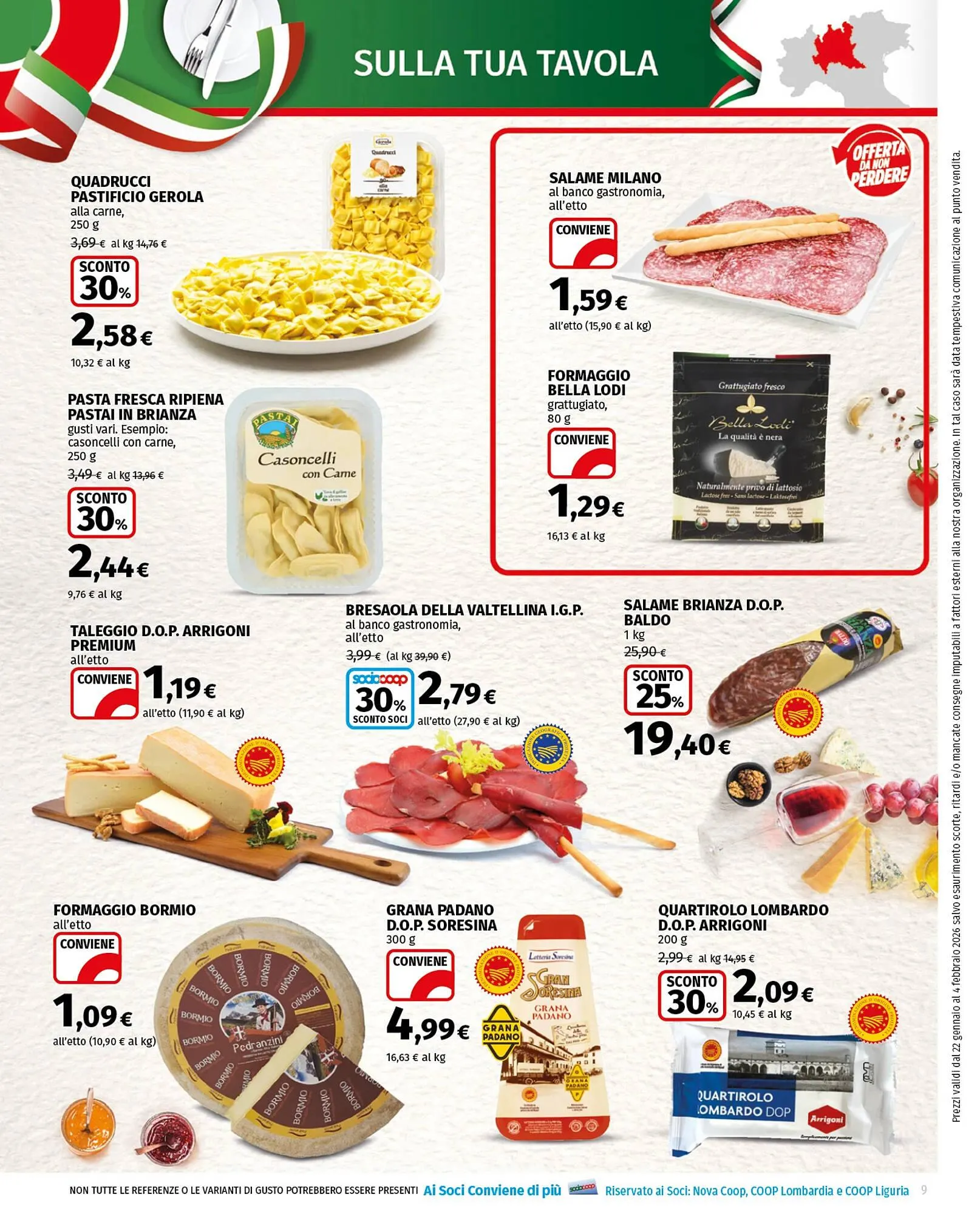 Volantino Coop da 22 gennaio a 4 febbraio di 2026 - Pagina del volantino 9